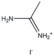 Acetamidinium iodide Struktur