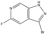 3-Bromo-5-fluoro-1H-pyrazolo[3,4-c]pyridine Struktur
