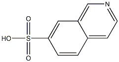 7-异喹啉磺酸, , 结构式
