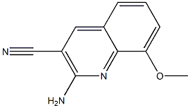 2-Amino-8-methoxy-quinoline-3-carbonitrile
