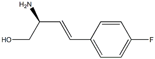 (S,E)-2-amino-4-(4-fluorophenyl)but-3-en-1-ol Structure