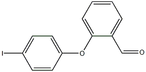 2-(4-iodophenoxy)benzaldehyde,,结构式