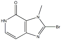 2-bromo-3-methyl-3H-imidazo[4,5-c]pyridin-4(5H)-one,,结构式