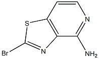 2-bromothiazolo[4,5-c]pyridin-4-amine Struktur