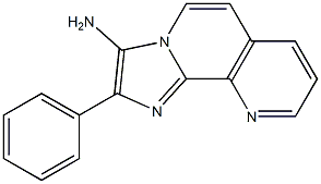 2-phenylimidazo[1,2-h][1,7]naphthyridin-3-amine|