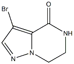 3-bromo-6,7-dihydropyrazolo[1,5-a]pyrazin-4(5H)-one Struktur