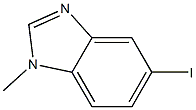 5-iodo-1-methyl-1H-benzo[d]imidazole Struktur