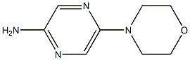 5-morpholinopyrazin-2-amine Struktur
