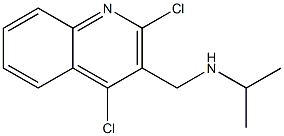 N-((2,4-dichloroquinolin-3-yl)methyl)propan-2-amine Structure