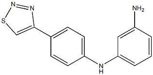 N1-(4-(1,2,3-thiadiazol-4-yl)phenyl)benzene-1,3-diamine