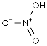 Nitric acid 65% for analysis EMSURE ISO 化学構造式