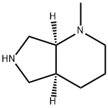(4aS,7aS)-1-methyloctahydro-1H-pyrrolo[3,4-b]pyridine Struktur