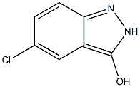 5-Chloro-2H-indazol-3-ol Struktur