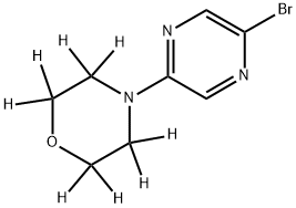 2-Bromo-5-(morpholino-d8)-pyrazine|