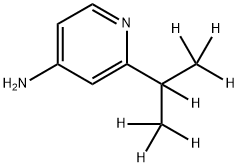 4-Amino-2-(iso-propyl-d7)-pyridine Struktur