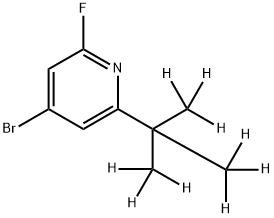 1643539-37-0 4-Bromo-2-fluoro-6-(tert-butyl-d9)-pyridine