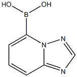 [1,2,4]三唑并[1,5-A]吡啶-5-硼酸, , 结构式