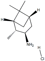 (1R,2R,3R,5S)-2,6,6-三甲基二环[3.1.1]庚烷-3-胺盐酸, 104393-94-4, 结构式