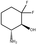(1S,6R)-6-AMINO-2,2-DIFLUOROCYCLOHEXAN-1-OL Structure