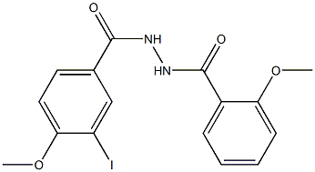 3-iodo-4-methoxy-N'-(2-methoxybenzoyl)benzohydrazide