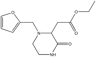 ethyl [1-(2-furylmethyl)-3-oxo-2-piperazinyl]acetate