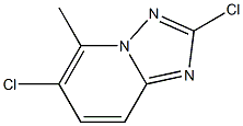 2,6-Dichloro-5-methyl-[1,2,4]triazolo[1,5-a]pyridine Structure