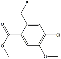 2-Bromomethyl-4-chloro-5-methoxy-benzoic acid methyl ester