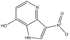 3-Nitro-1H-pyrrolo[3,2-b]pyridin-7-ol Struktur