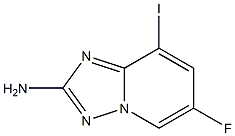 6-Fluoro-8-iodo-[1,2,4]triazolo[1,5-a]pyridin-2-ylamine