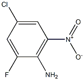 4-chloro-2-fluoro-6-nitrobenzenamine