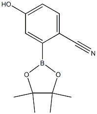 4-hydroxy-2-(4,4,5,5-tetramethyl-1,3,2-dioxaborolan-2-yl)benzonitrile