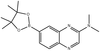 1210047-87-2 N-methyl-7-(4,4,5,5-tetramethyl-1,3,2-dioxaborolan-2-yl)quinoxalin-2-amine