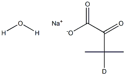 2-Keto-3-methylbutyric acid-3-d sodium salt hydrate
		
	 Struktur