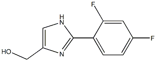 [2-(2,4-Difluoro-phenyl)-1H-imidazol-4-yl]-methanol Structure