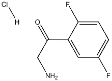 2-Amino-2',5'-difluoroacetophenone hydrochloride Structure