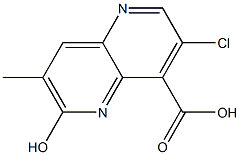  3-Chloro-6-hydroxy-7-methyl-[1,5]naphthyridine-4-carboxylic acid