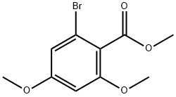 Methyl 2-bromo-4,6-dimethoxybenzoate Structure
