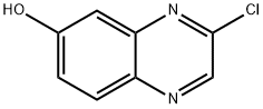 3-Chloroquinoxalin-6-ol 结构式