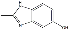 2-Methyl-1H-benzoimidazol-5-ol Struktur