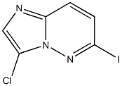 3-Chloro-6-iodo-imidazo[1,2-b]pyridazine Struktur