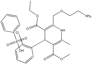 氨氯地平杂质10, 2170104-51-3, 结构式