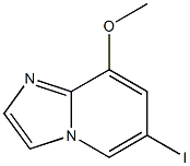 6-Iodo-8-methoxy-imidazo[1,2-a]pyridine Structure