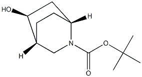 (1R,4R,5S)-tert-butyl 5-hydroxy-2-azabicyclo[2.2.2]octane-2-carboxylate Structure