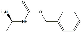 (S)-benzyl 1-aminoethylcarbamate Struktur
