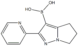 2-(pyridin-2-yl)-5,6-dihydro-4H-pyrrolo[1,2-b]pyrazol-3-ylboronic acid|