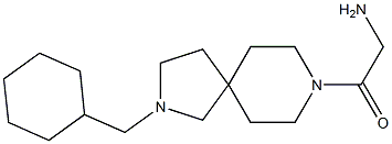  2-amino-1-(2-(cyclohexylmethyl)-2,8-diazaspiro[4.5]decan-8-yl)ethanone