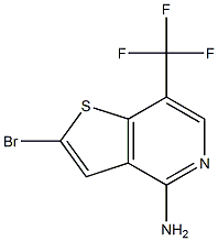 2-bromo-7-(trifluoromethyl)thieno[3,2-c]pyridin-4-amine