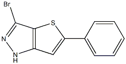 3-bromo-5-phenyl-1H-thieno[3,2-c]pyrazole Struktur