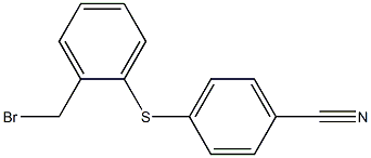  4-(2-(bromomethyl)phenylthio)benzonitrile