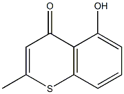 5-hydroxy-2-methyl-4H-thiochromen-4-one Structure